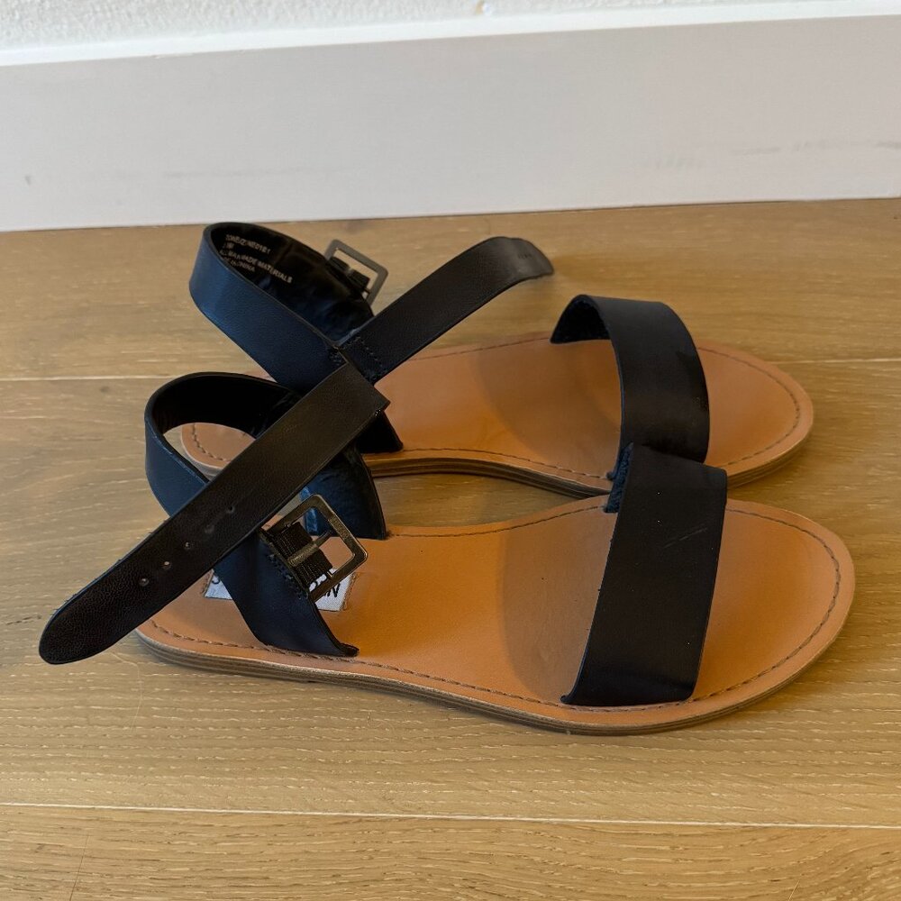 Steve Madden Black Sandals - Picture 2 of 3